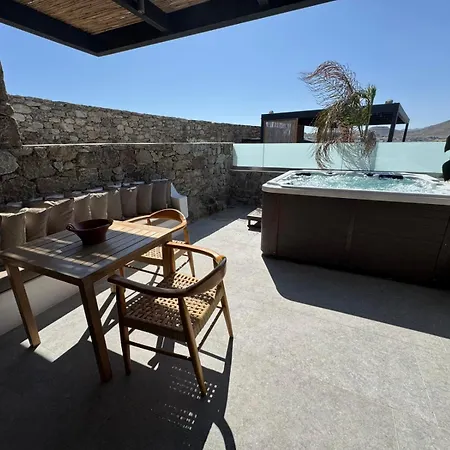 公寓式酒店 Kk Mykonos Village Mykonos Town